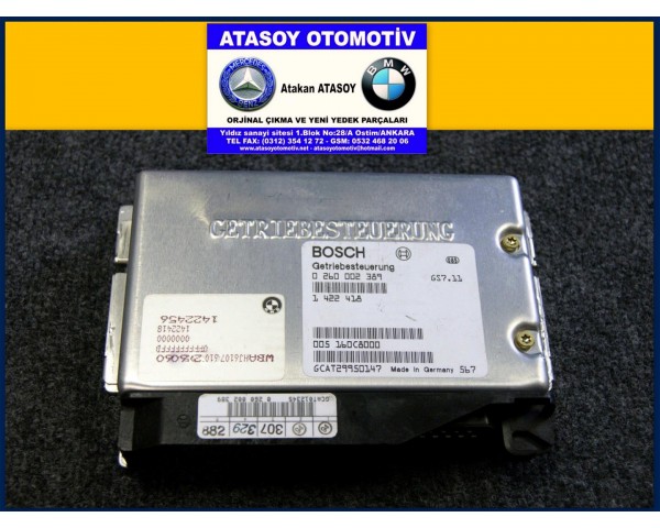 BMW E34 525İ OTOMATİK ŞANZIMAN BEYNİ 0260002389 0260002282 0260002156 1422418 1421453 1218878 24601421453 24601218878 24601422456 24601421458 24601421454 24601422468 BMW GS7.11 ŞANZIMAN BEYNİ